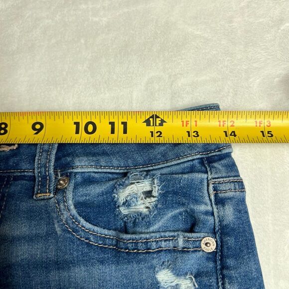 American Eagle Super High Rise Shortie Shorts 4 Women - Picture 7 of 7